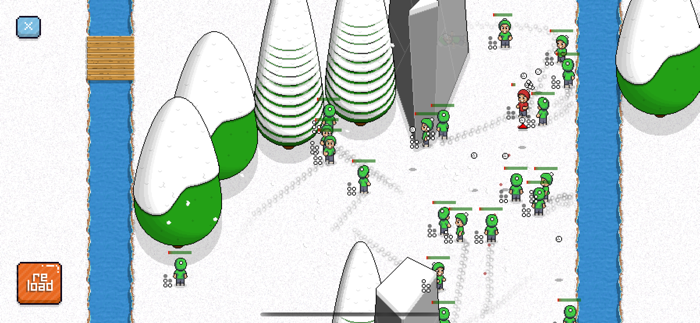 Pixel Pro Snow Fight