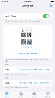 photoqr: qr codes in photos iphone screenshot 1