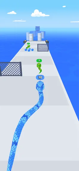 Game screenshot Snake Run Race: Змейка Раннер mod apk