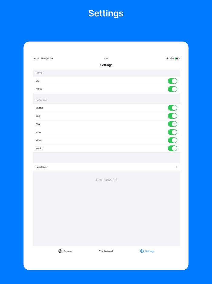 WebTraffic - network Inspector