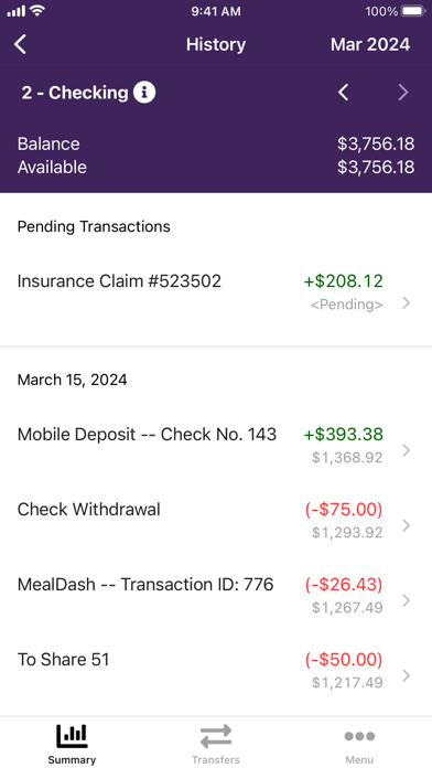 Norwalk Hospital Credit Union Screenshot