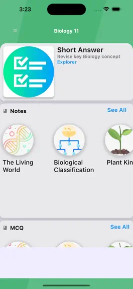 Game screenshot Class 11 Biology Notes mod apk