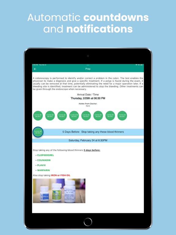 Goodprep iPad screenshot 4 - Medical app