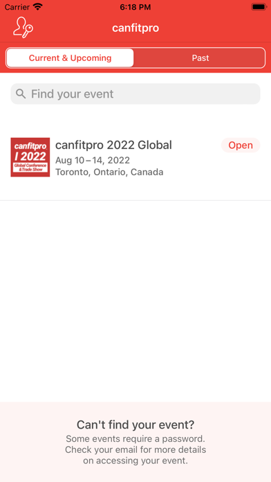 canfitpro 2022 Screenshot