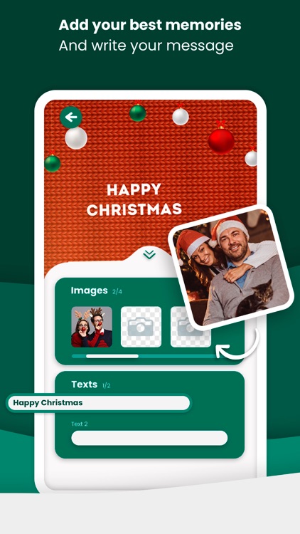 Christmas cards maker Animated screenshot-3