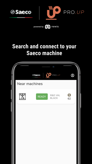 Saeco PRO.UP Screenshot