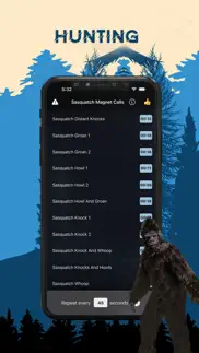 sasquatch hunting calls iphone screenshot 2