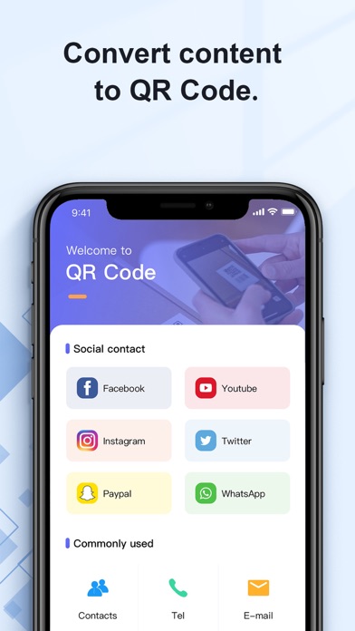 Qr code reader&Qr code Screenshot
