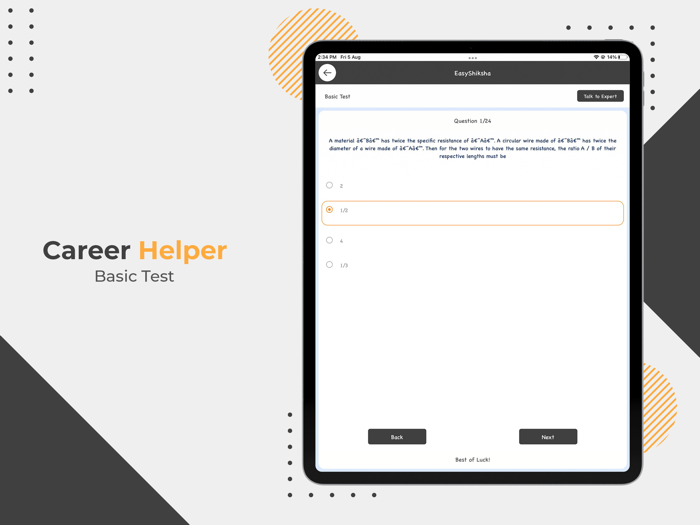 Career Helper Test and Consult