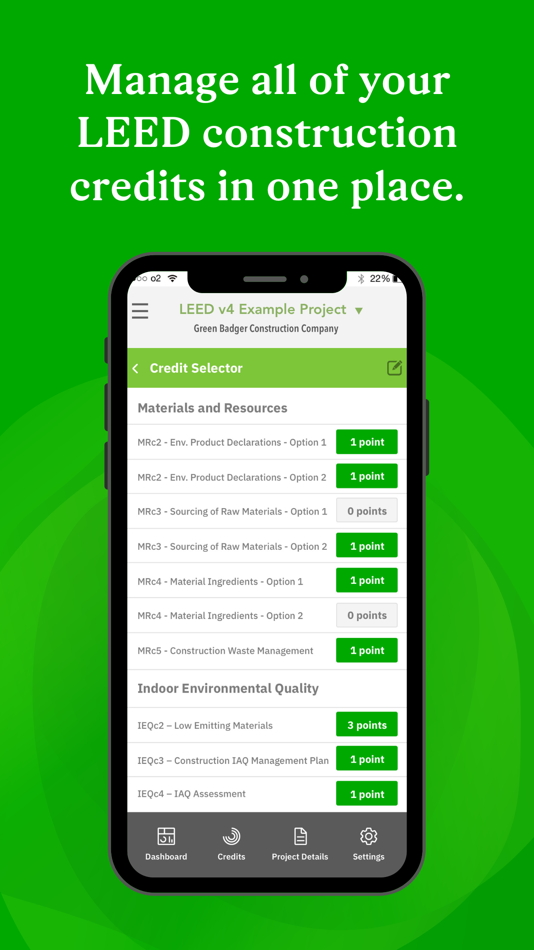 #4. Green Badger LEED Automation (iOS) 由: Green Badger Inc.