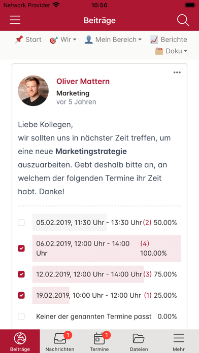 meinBdB Screenshot