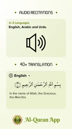 Quran & Recitation - Islam App iPhone image 2