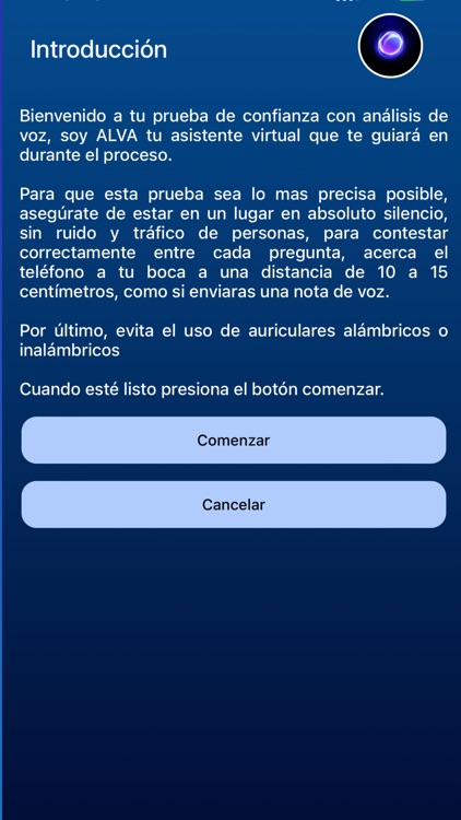 PRUEBAS DE CONFIANZA ALVA