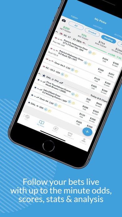 Betstamp - Bet Tracker & Props Screenshot