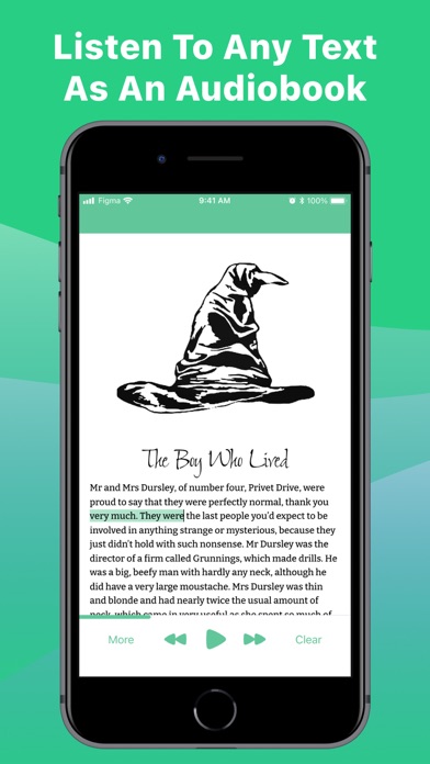 Audio Reader : Text to Speech Screenshot