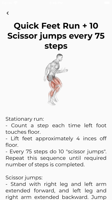 5BX Workout Screenshot