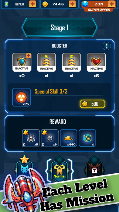 Sky Force - The Galaxy Legend Screenshot
