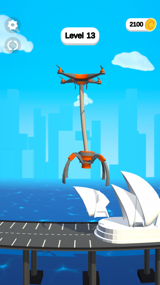 #7. Claw Builder: Drone Machine (iOS) Bởi: AI Games FZ