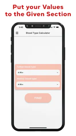 Game screenshot Blood Group Type Calculator apk