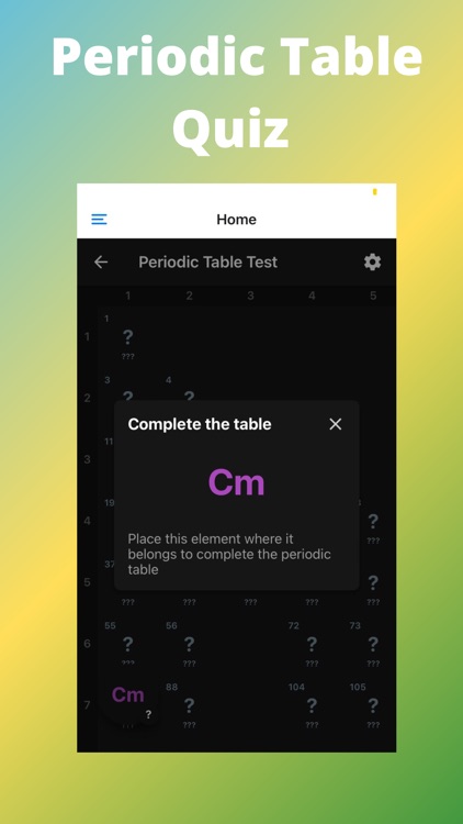 Periodic Table Quiz screenshot-3