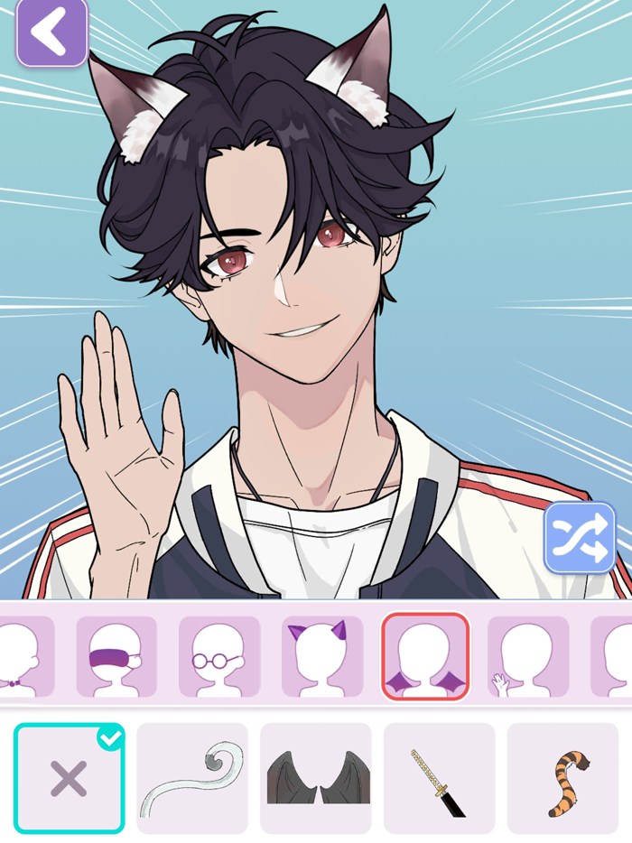 Vlinder avatar maker Anime