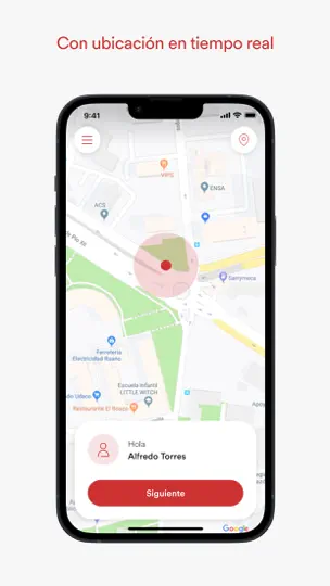 Captura de pantalla de Línea Directa Movilidad en iPhone 6
