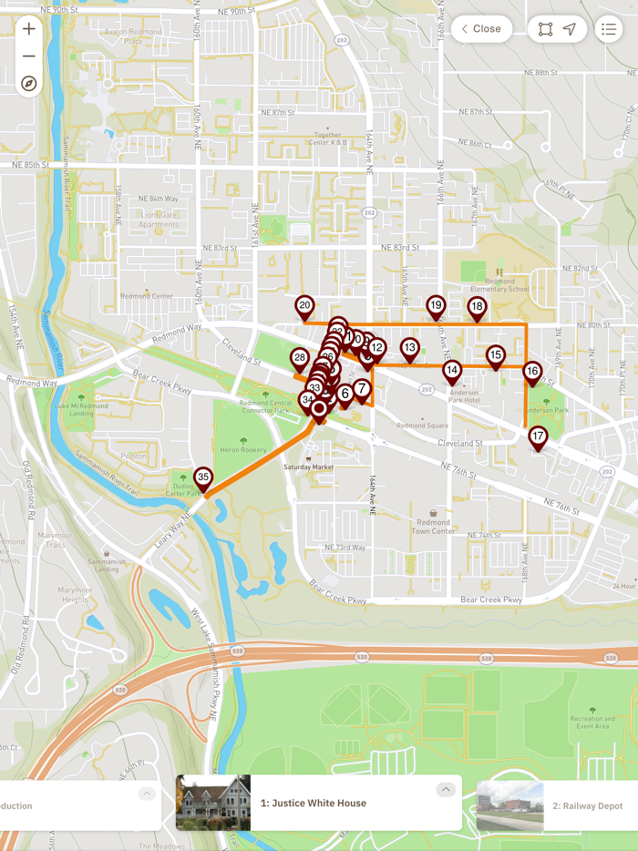 Redmond Walking Tour