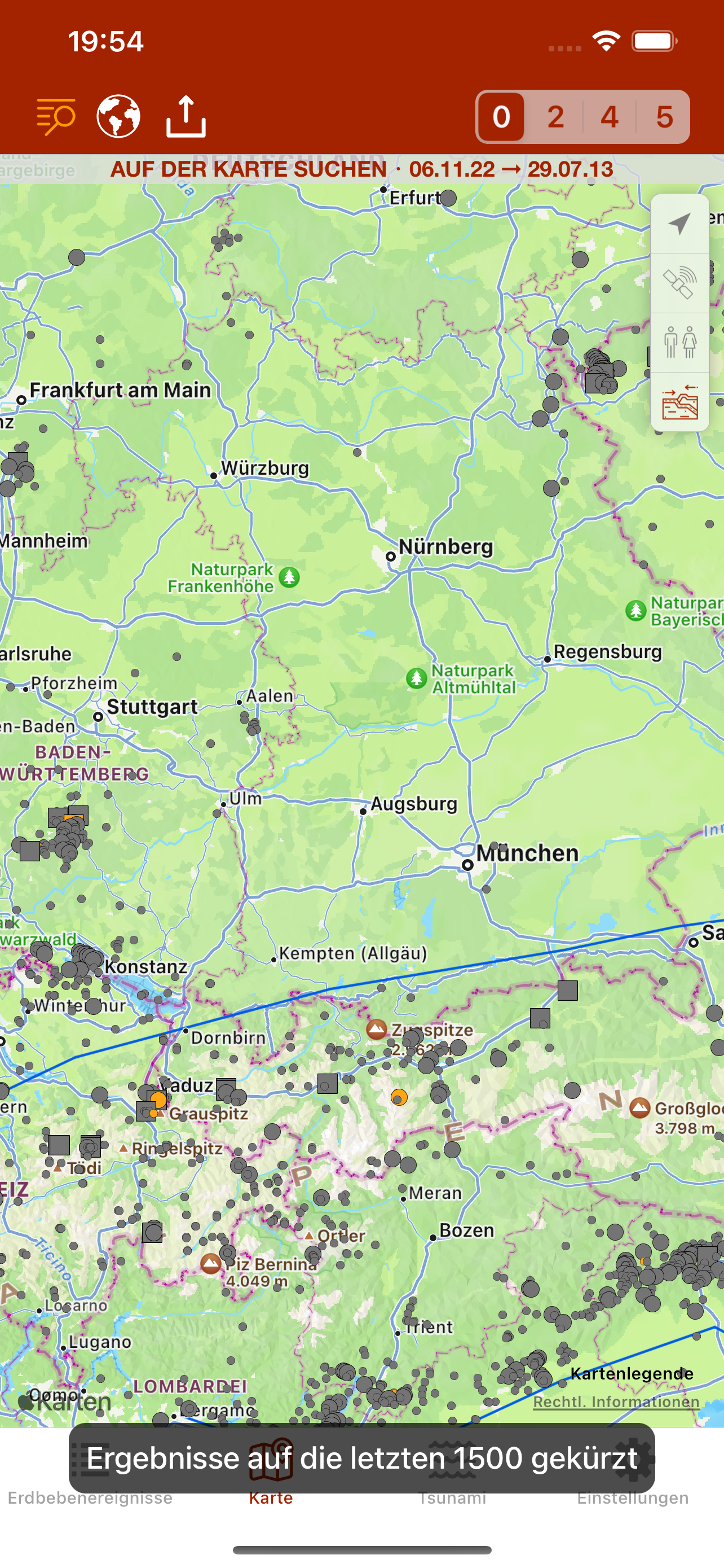Earthquake – Erdbeben