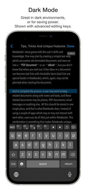‎Notebooks – Write and Organize Screenshot