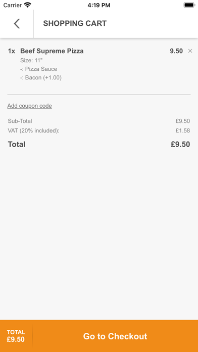 Efes Pizza - York Screenshot