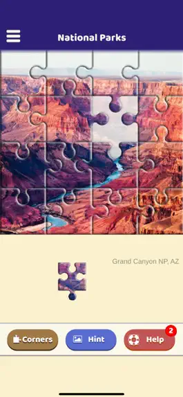 Game screenshot National Parks Puzzle apk