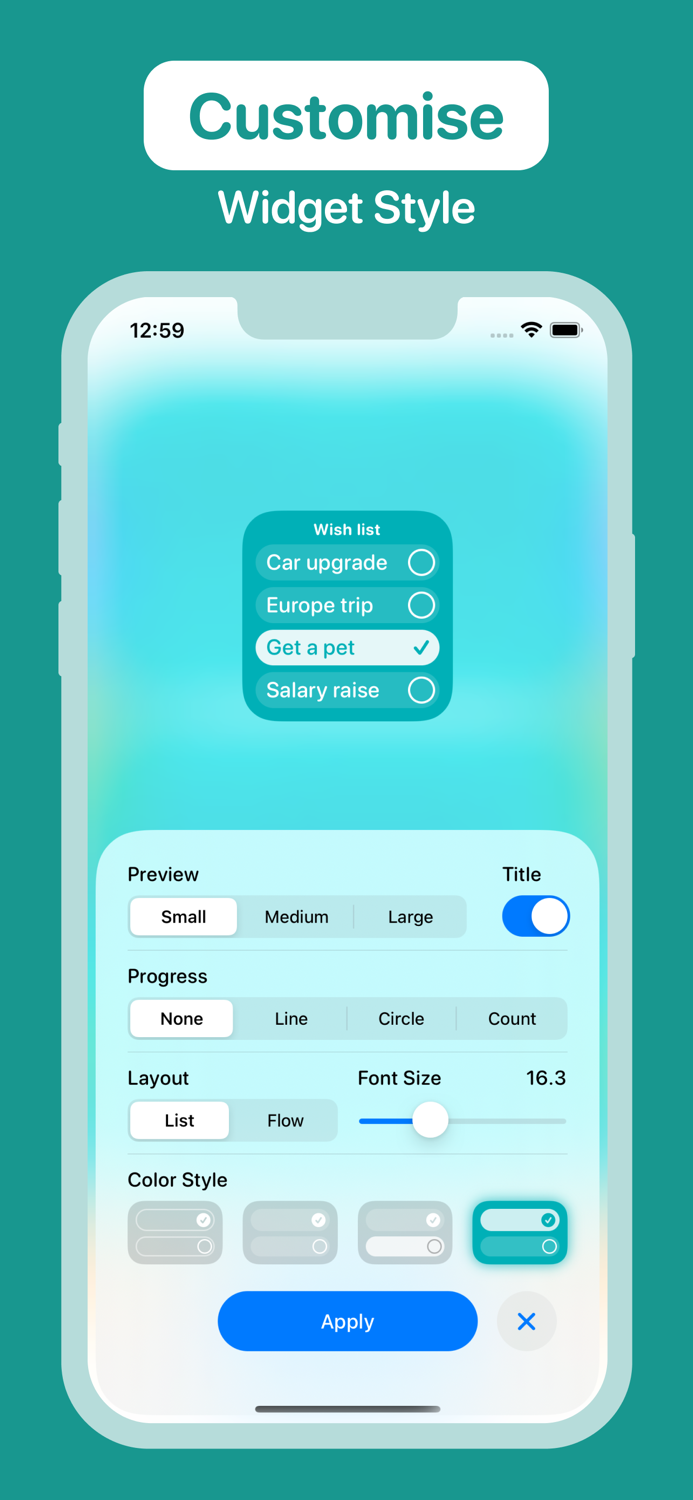To Do List Widget Daily Tasks