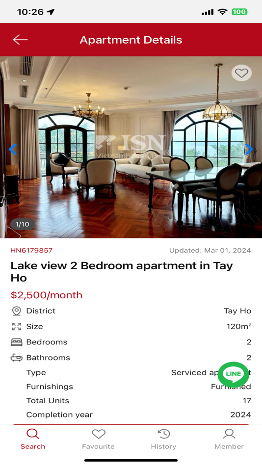 #4. ISN Vietnamhousing (iOS) 由: Quyet Chu Nguyen