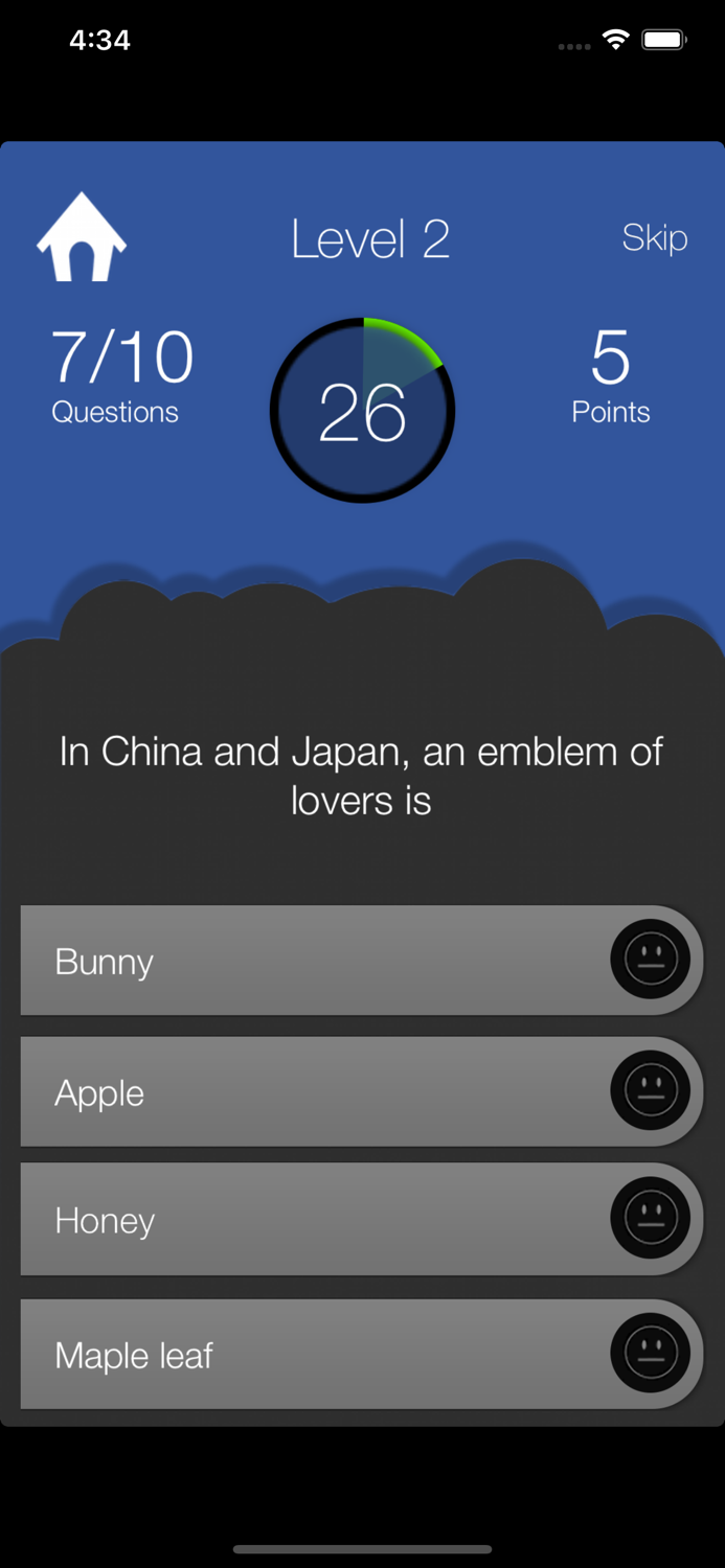 Love Quiz Test Trivia Game