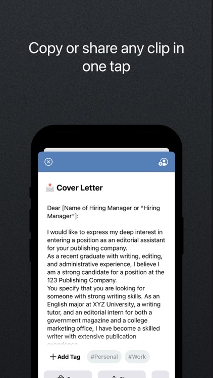 Clipboard PRO: Paste Anywhere
