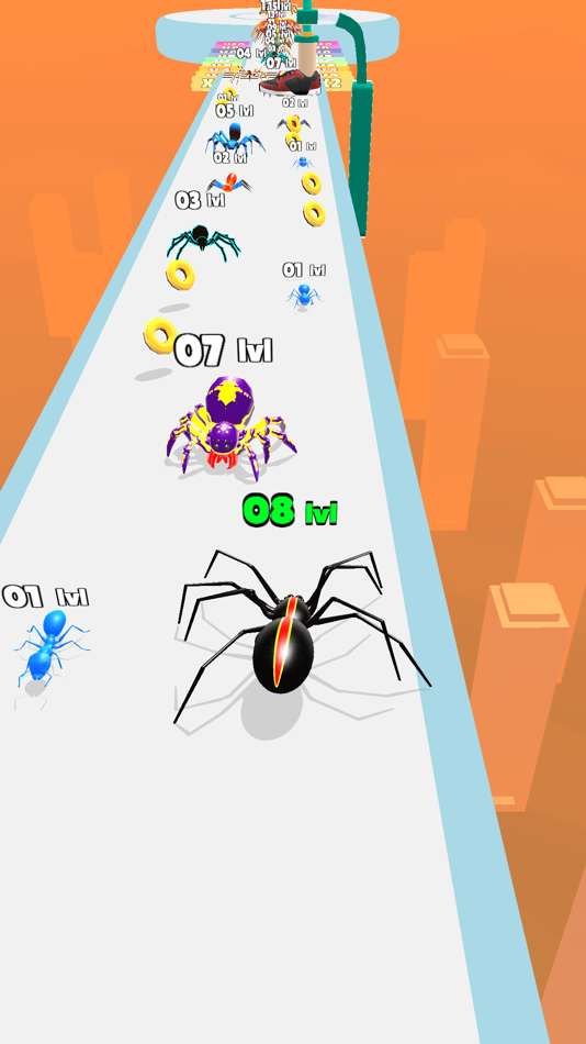 #1. Insect Evolution - Angry Run (iOS) 由: ZED UK Limited