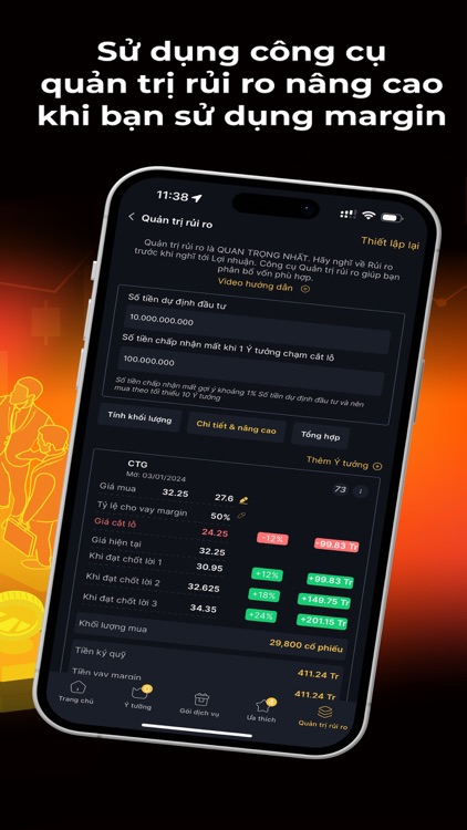 FiSafe: Ý tưởng Chứng khoán screenshot-8