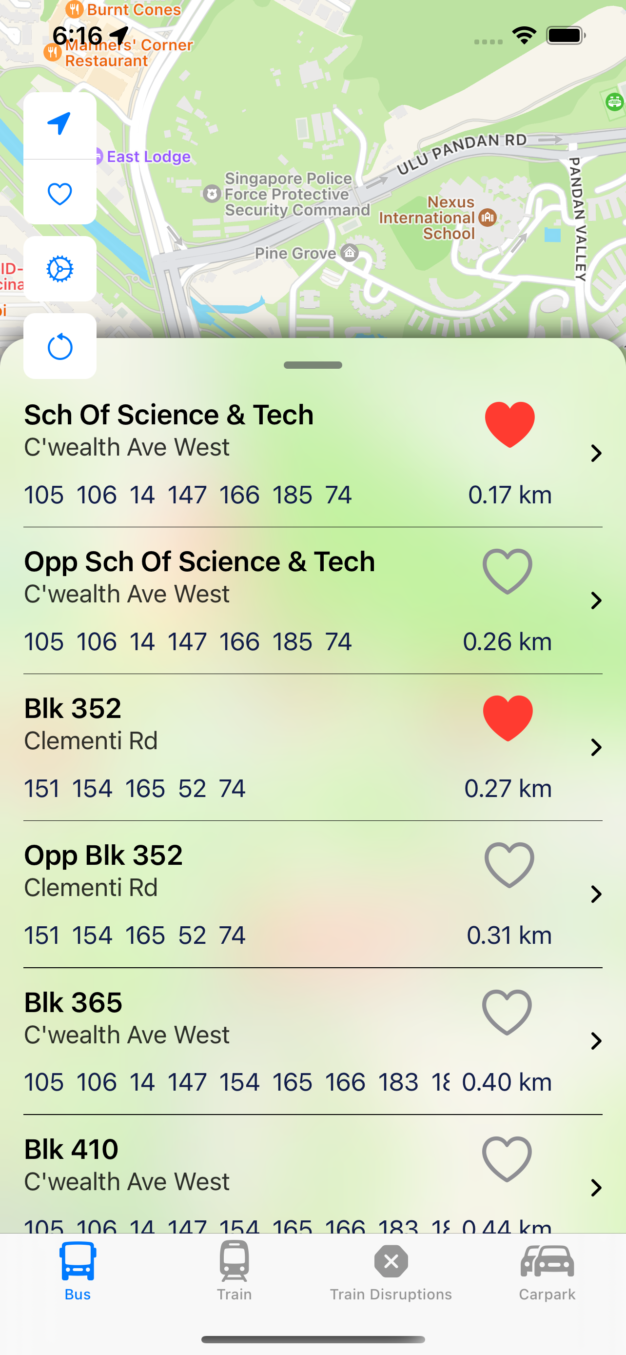 ArrivalSG screenshot 2