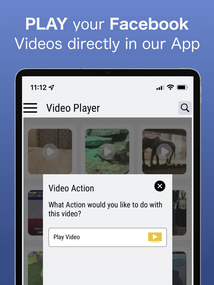 Video Player for Facebook