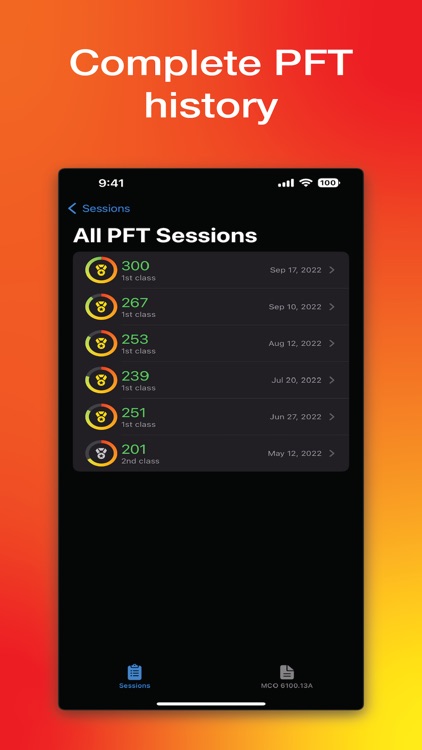 PFT Tracker - USMC