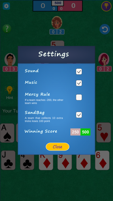 Spades King Classic Screenshot
