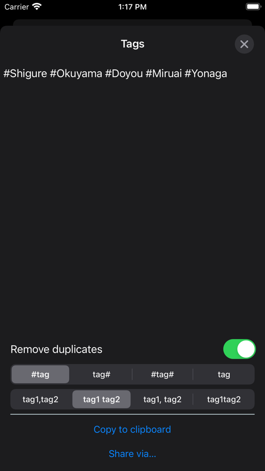 #8. Social Tags (iOS) 由: HAOZHE XU