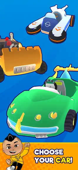 The game CKN Toys Car Hero Run Game screenshot CKN Toys Car Hero Run apk
