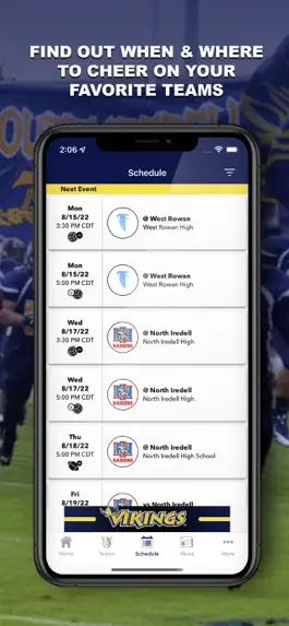 Game screenshot South Iredell Vikings hack