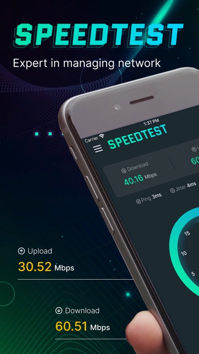 Speed Test: Wifi Analyzer .のおすすめ画像1