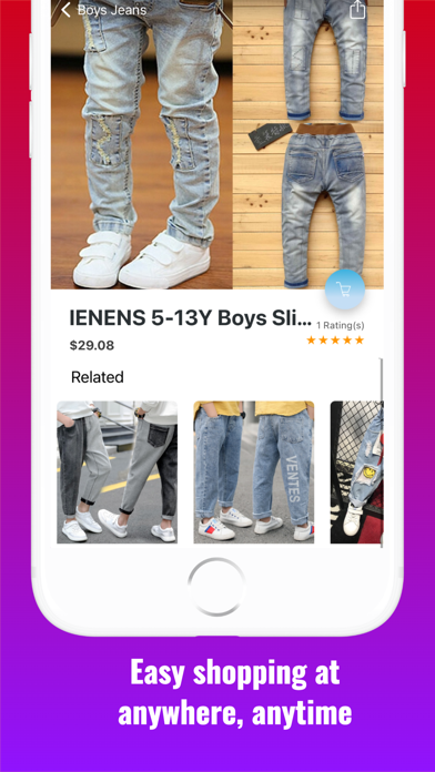 Cheap Kids Clothing Shop Screenshot