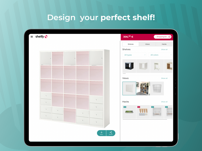 shelfy - KALLAX Planner
