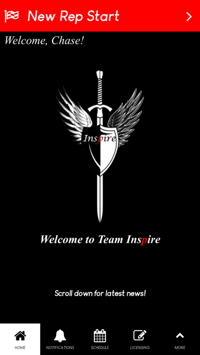 Team Inspire Screenshot
