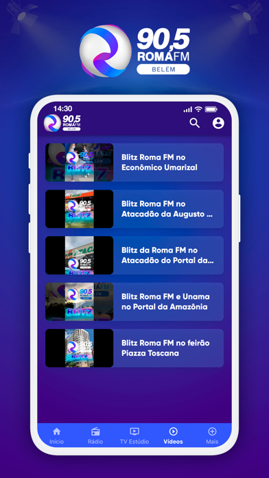 Rádio Roma FM - Belém Screenshot