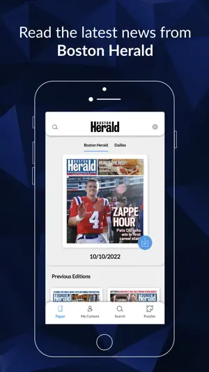 Boston Herald E-Edition screenshot 2